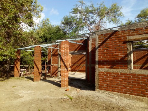 our beautiful patio columns